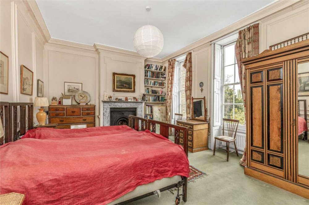 Another of the bedrooms. (Photo Credit: Savills).