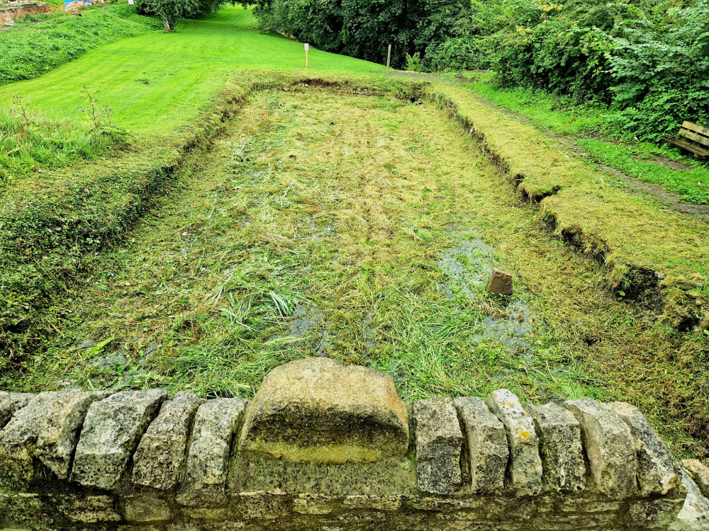 You can clearly see the canal basin now : Photos from the Coal Canal