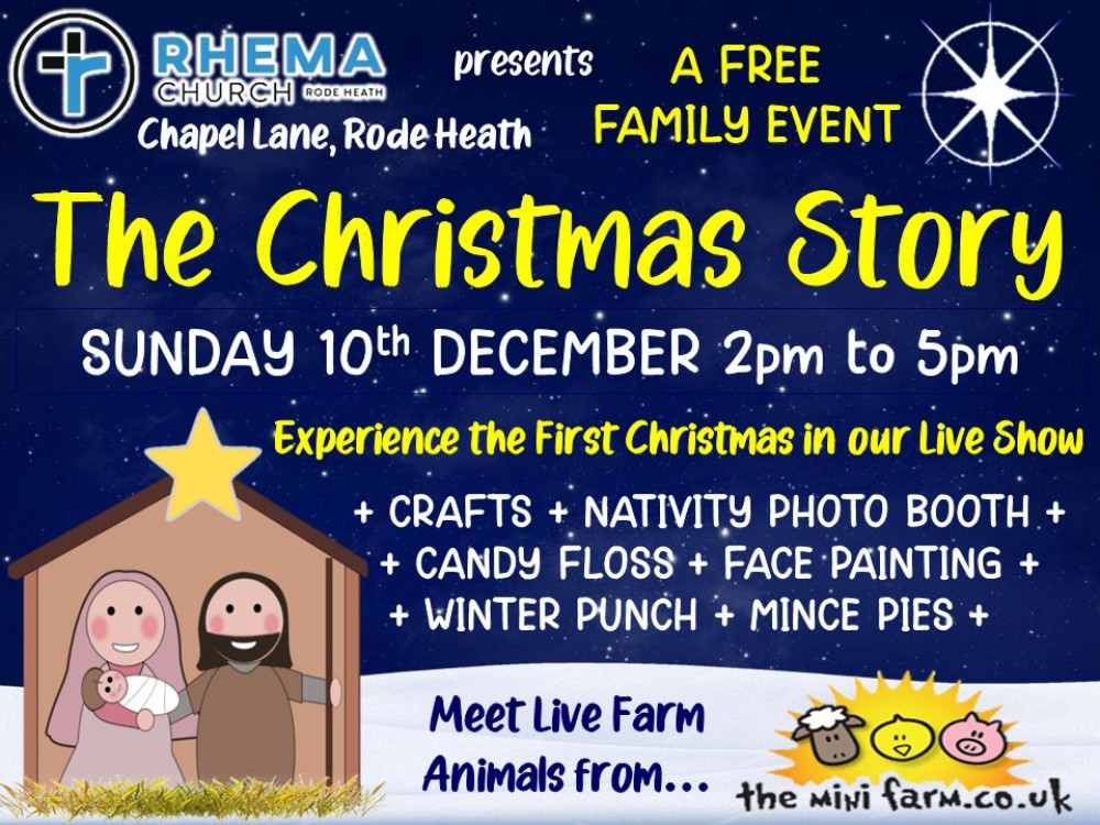 "The Christmas Story" at Rhema Church Rode Heath "The Christmas Story" at Rhema Church Rode Heath