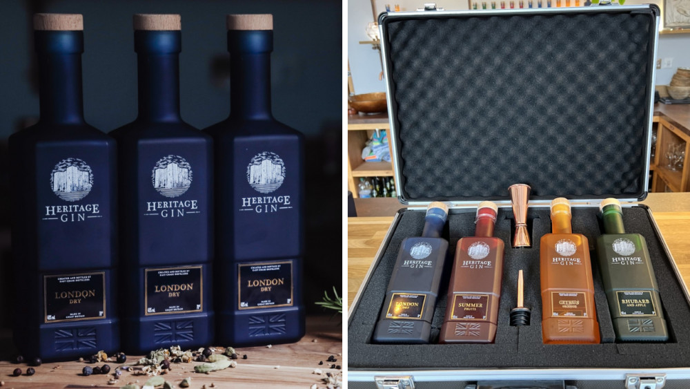 Gin gift boxes, gift vouchers and make your own gin experiences are now available from East Chase Distillers (image via East Chase Distillers)