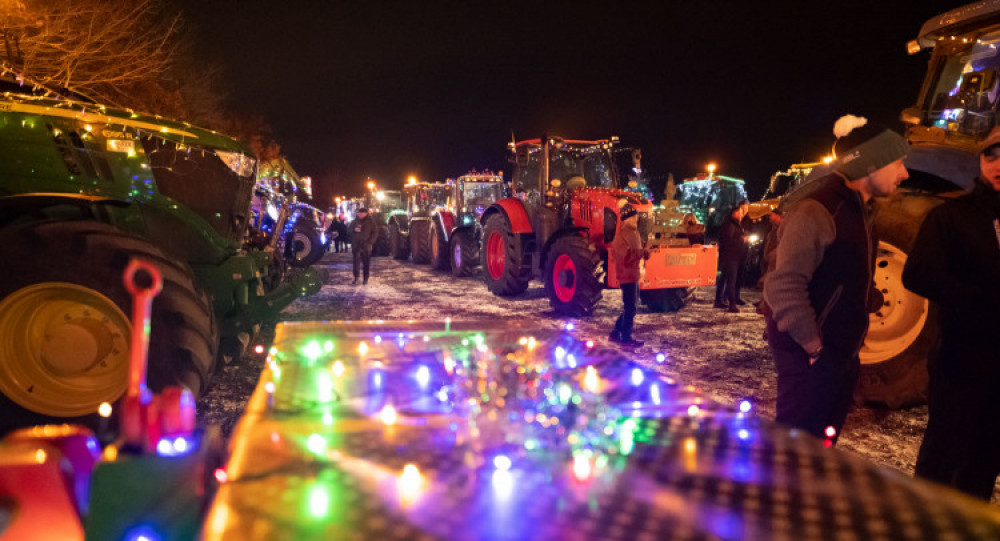 The route has been confirmed for The Warwickshire Federation of Young Farmers' Clubs Tractor Run 2023 (image supplied)