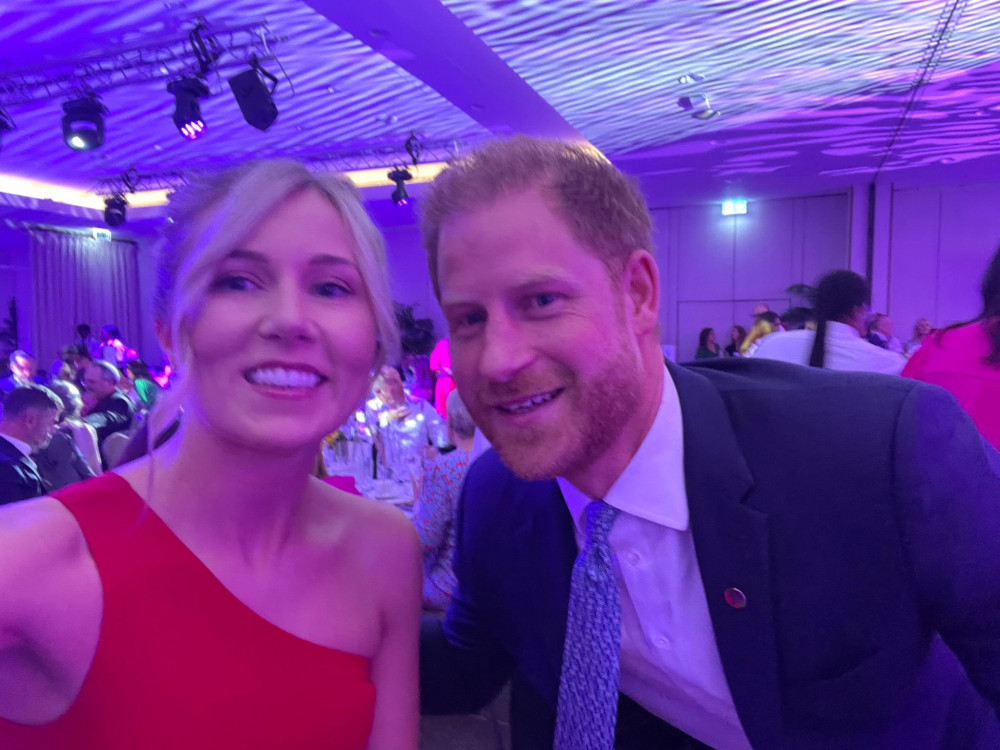 Hannah Gordon was invited to talk to Prince Harry, Duke of Sussex about her role 