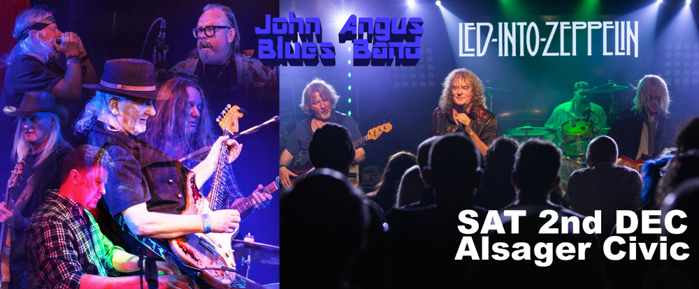 Led into Zeppelin tribute band with John Angus Blues band