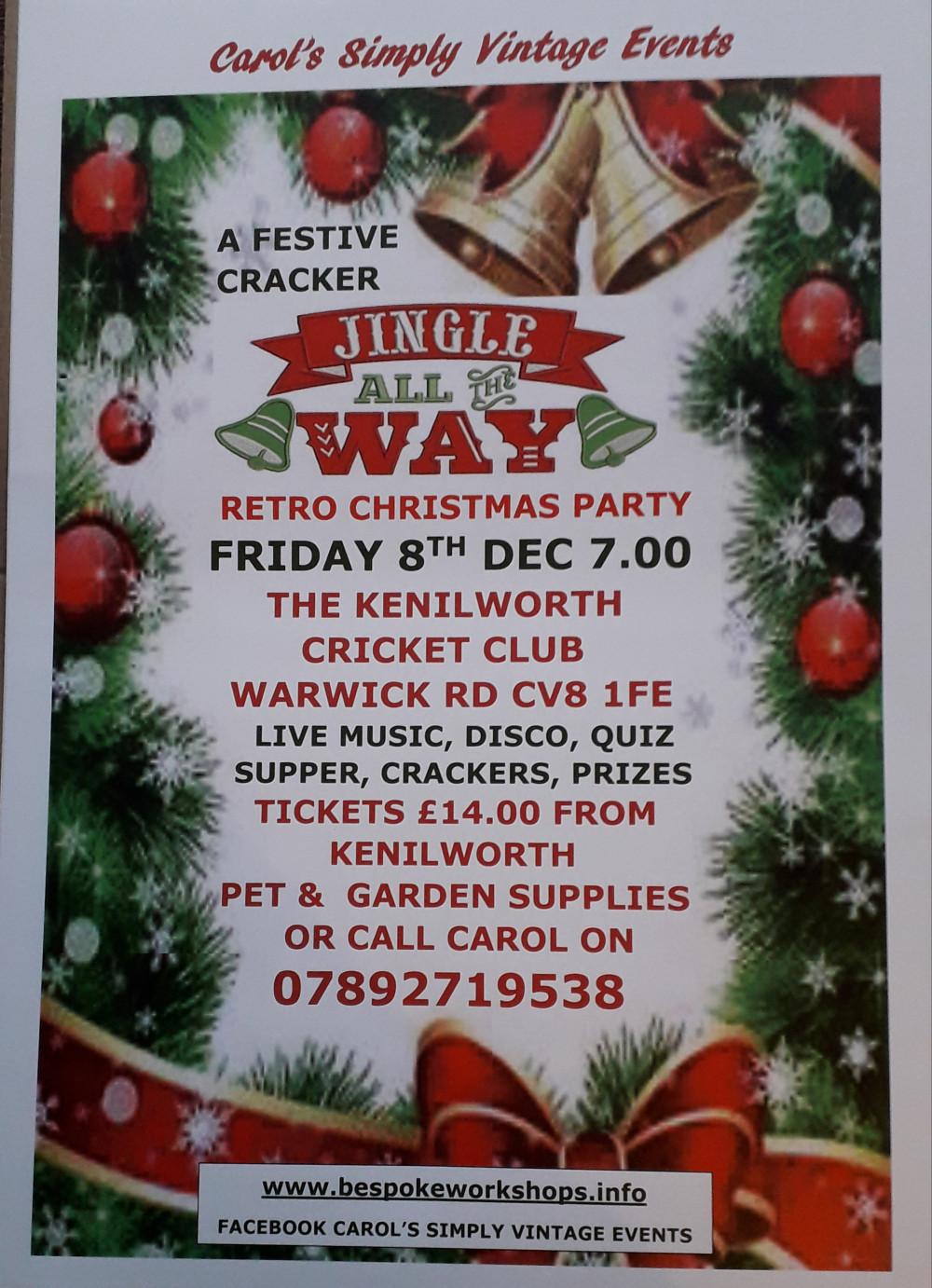"JINGLE ALL THE WAY" CHRISTMAS PARTY "JINGLE ALL THE WAY" CHRISTMAS PARTY
