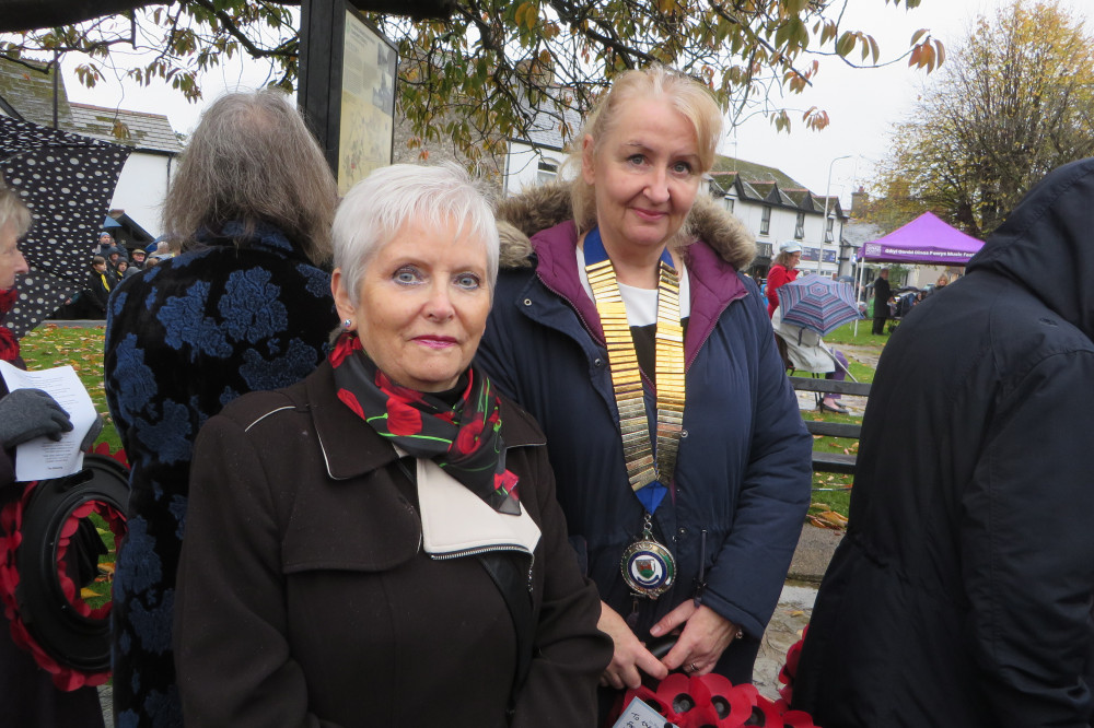 Carolyn Mirsa Davies Chair and Kay Shaw vice chair Dinas Powys Community Council