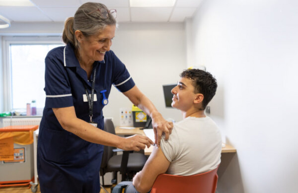 Flu vaccinations can be booked through GP practices or community pharmacies. 