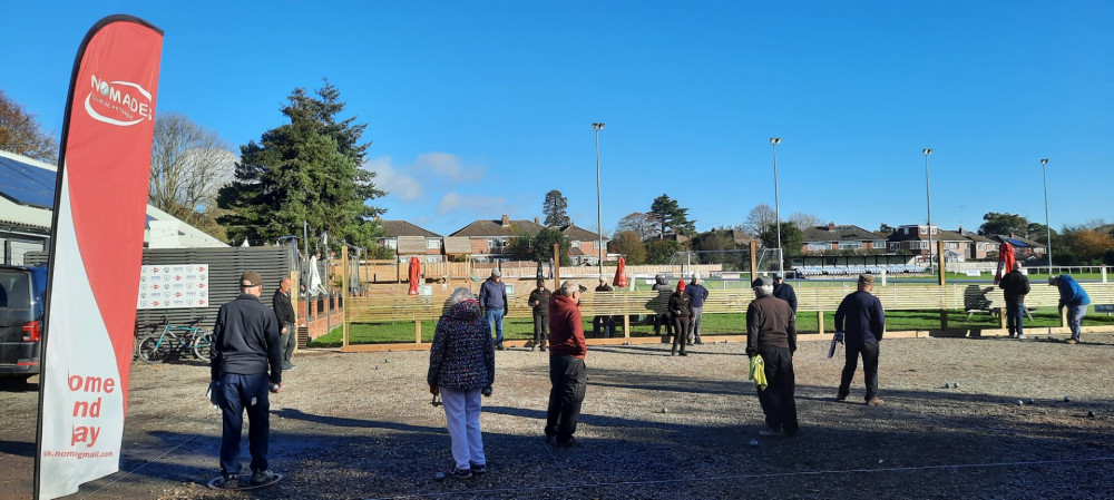 Nomades Petanque Club welcomed 24 players from around the town to Kenilworth Sporting on Saturday (image supplied)