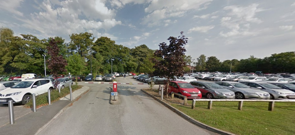 Westfields car park at Cheshire East HQ in Sandbach. (Photo: Google)