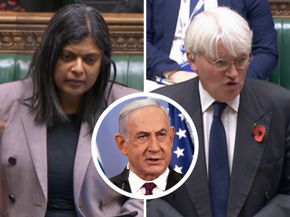 Dr Rupa Huq attended the House of Commons Occupied Palestinian Territories: Humanitarian Situation debate last week, 8 November (credit: Parliament TV & U.S. Secretary of Defense).