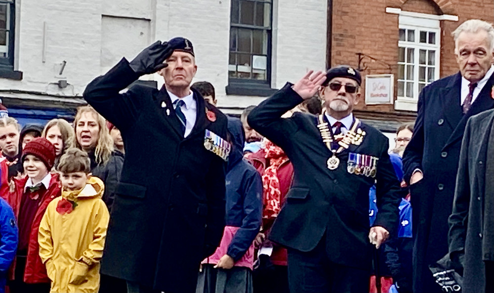 Ashby's Remembrance Day Service was held on Sunday. Photos: Ashby Nub News