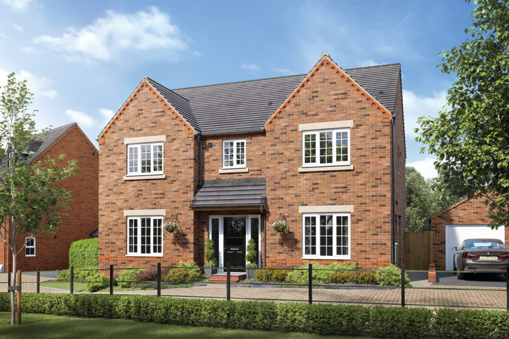 The Wayford is one of the homes that will be sold by Taylor Wimpey at the new Money Hill site. Artist's images: Supplied