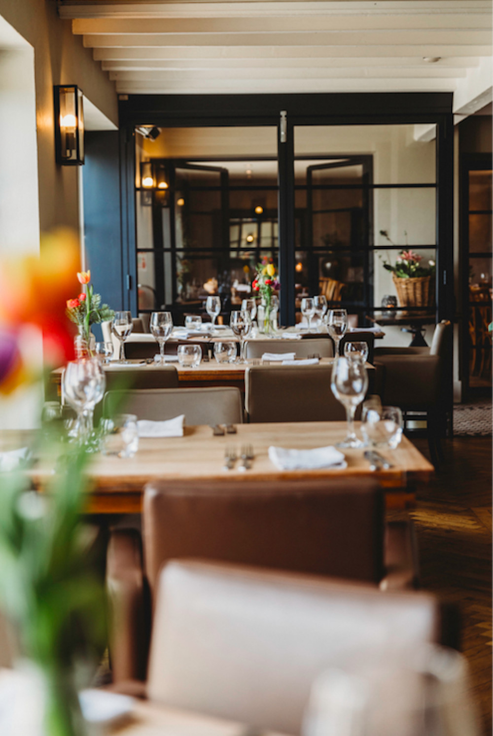 The award-winning restaurant at The Finch's Arms, Hambleton.Image credit: The Finch's Arms. 