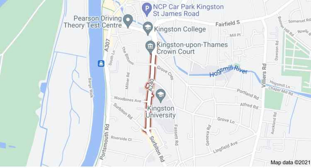 Penrhyn Road, where the assault took place (Credit: Google Maps) Penrhyn Road, where the assault took place (Credit: Google Maps)
