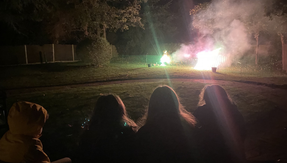 Fun for all at our firework party Fun for all at our firework party