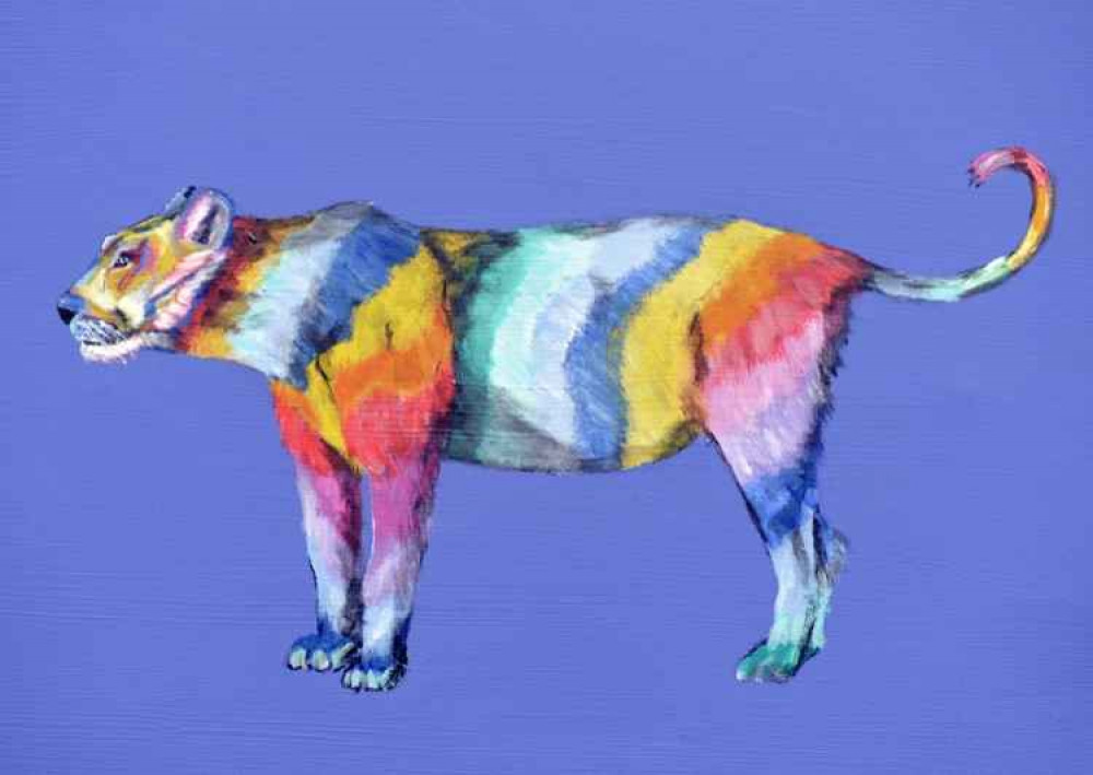 Raph Thomas' stunning Pride Lioness. Thomas studied at Kingston College and now works full-time as an artist (Credit 1of1Design) Raph Thomas' stunning Pride Lioness. Thomas studied at Kingston College and now works full-time as an artist (Credit 1of1Design)