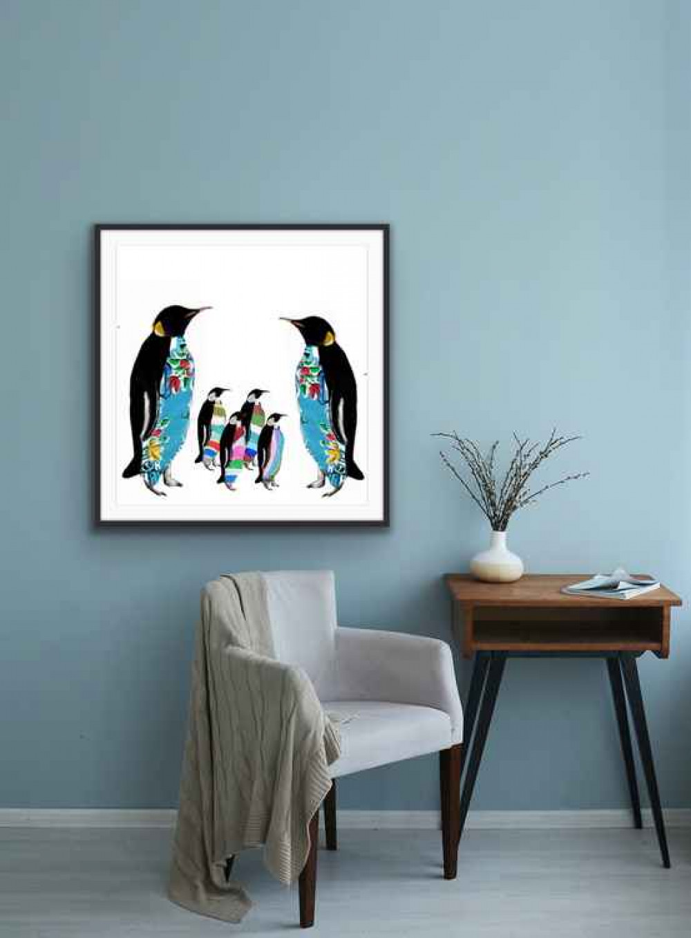 A penguin family by 1of1Design (Credit: 1of1Design) A penguin family by 1of1Design (Credit: 1of1Design)