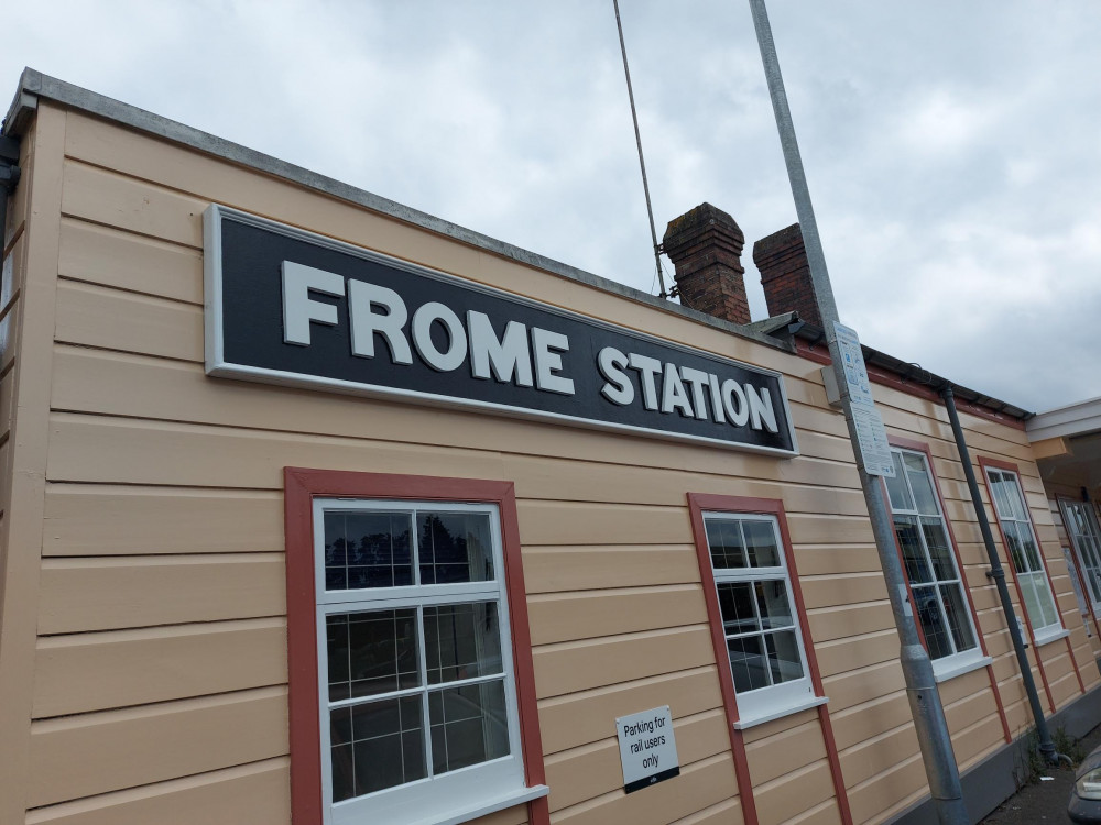 Frome rail station : Photo Frome Nub News 