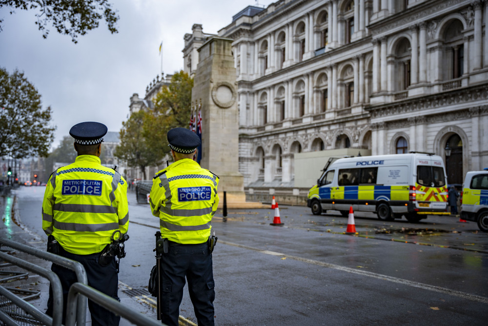 The Met are continuing to investigate a wide range of offences including hate crimes, violent disorder and assault following a march and counter protest on Armistice Day (credit: Met Police).