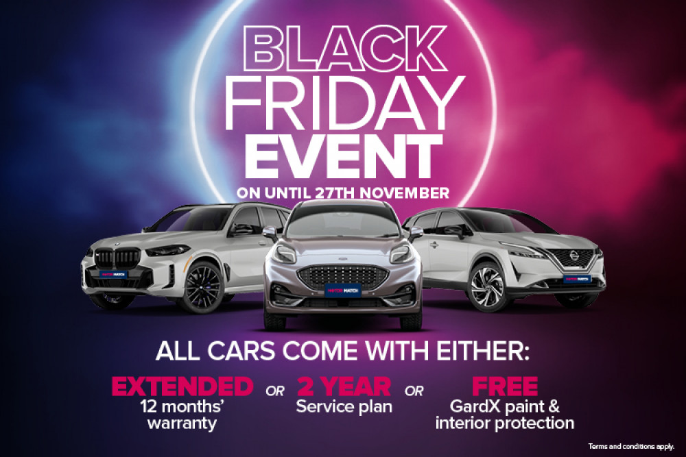 Crewe-based car dealerships will be hosting an exciting Black Friday event (Swansway).