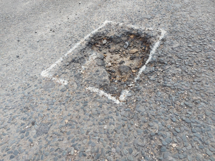 Could the funding help to fill potholes?