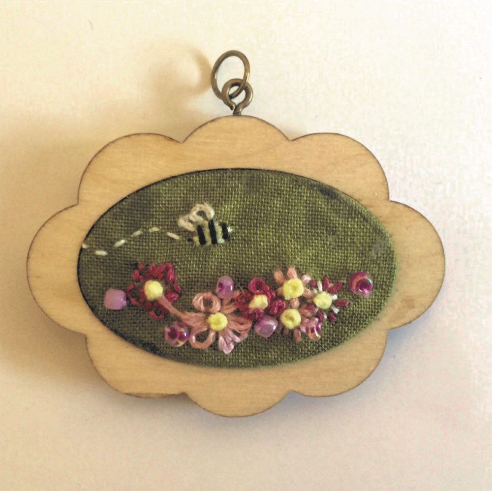 Create at Staircase - Mini Embroidery (Image - Staircase House)