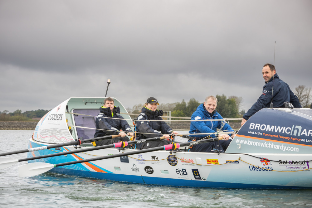 The Brightsides crew will begin their Atlantic Ocean crossing in January (image supplied) The Brightsides crew will begin their Atlantic Ocean crossing in January (image supplied)