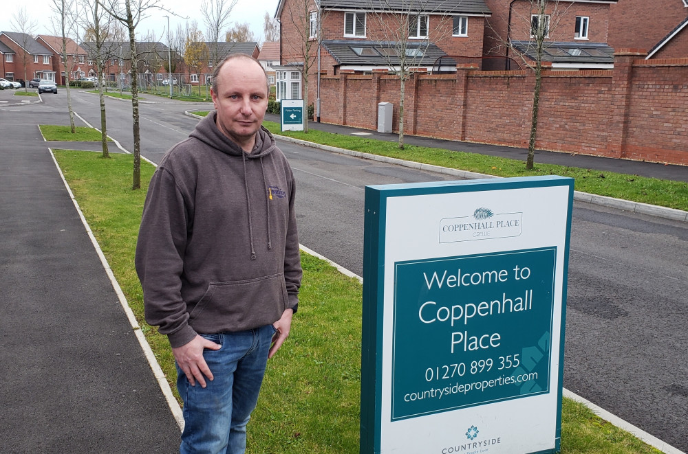 Coppenhall Place Resident David Simcox (Belinda Ryan, LDRS)