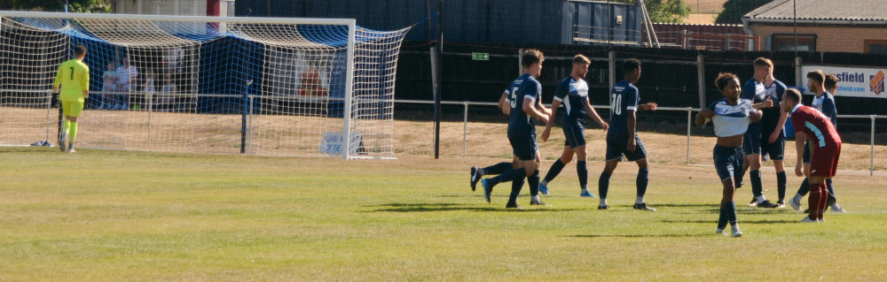 Lloyd Clarke celebrating ( Picture: Nub News)