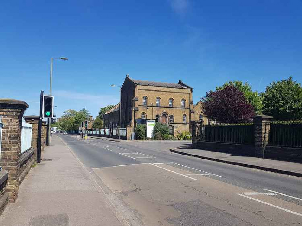 An old waterworks building in the area, now converted into a gym (Credit: Jographer)