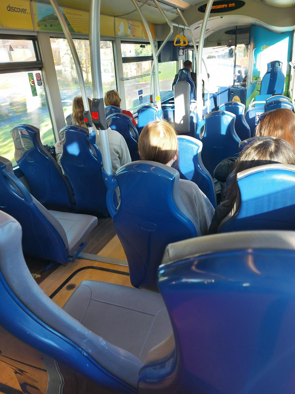 The D2 bus route from Frome into Bath is always popular. Photo Frome Nub News 