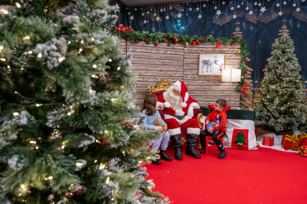 Head to Ealing Broadway to meet Santa and his elves until 24 December (credit: Ealing Broadway).