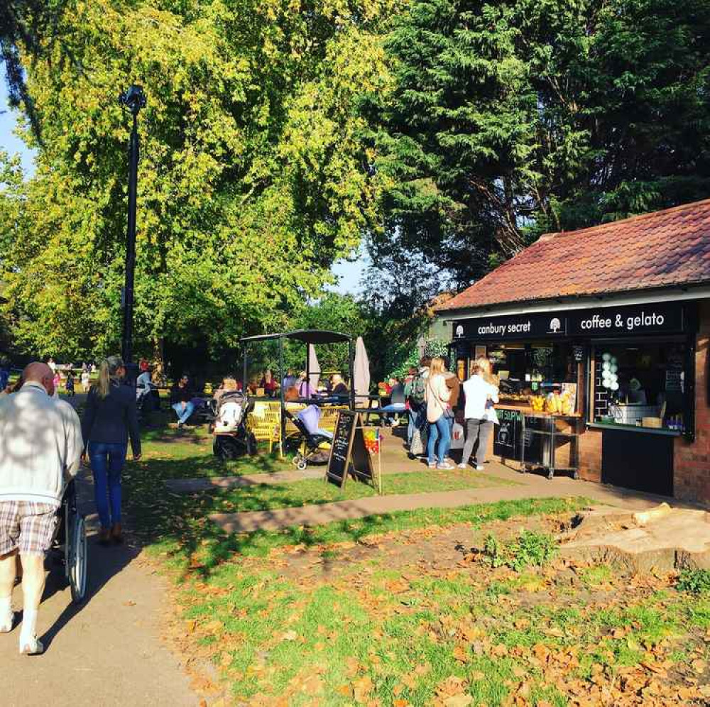 Canbury Secret coffee shop provides refreshments for concert-goers! (Credit: Canbury Secret)