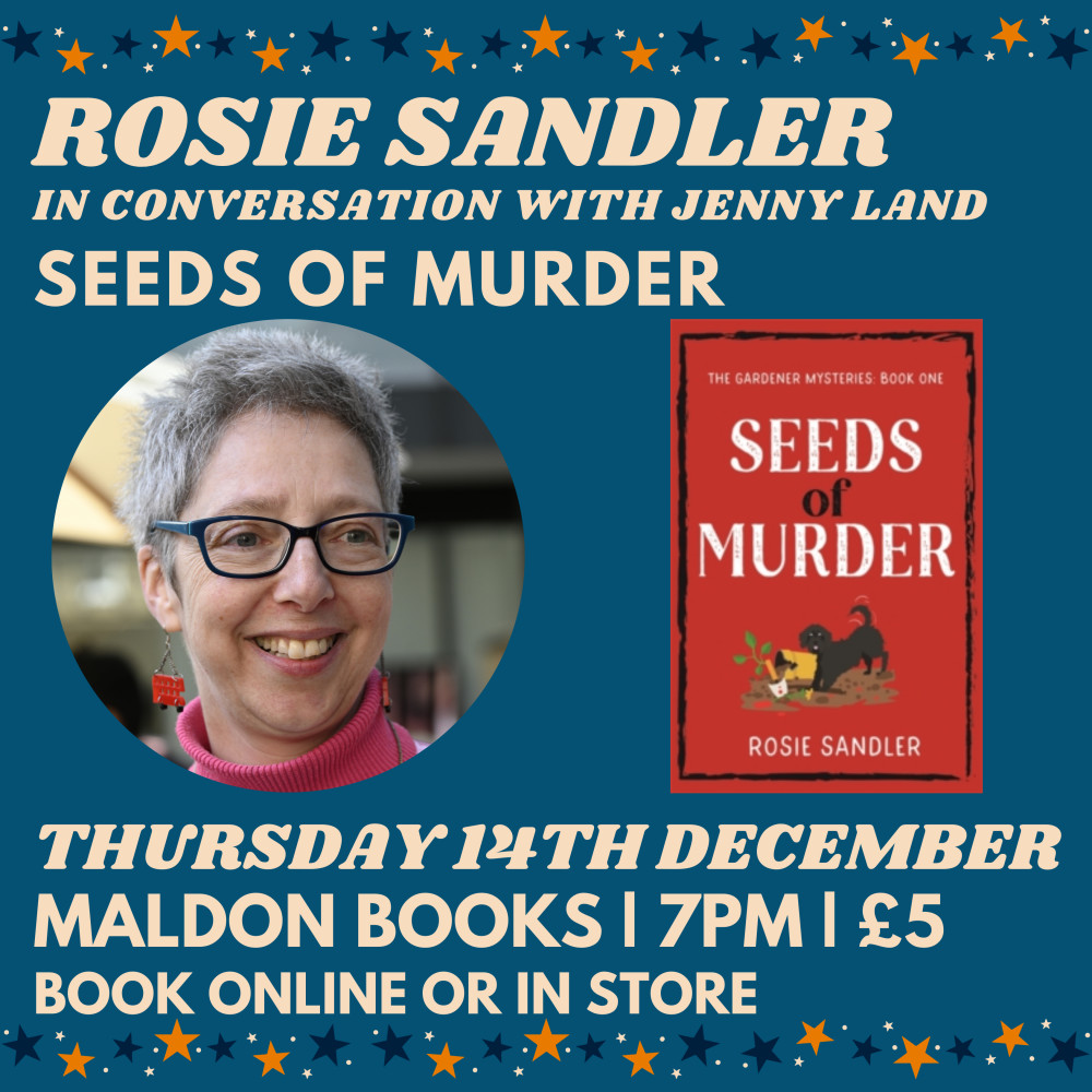 Local author Rosie Sandler in conversation with Jenny Land Local author Rosie Sandler in conversation with Jenny Land