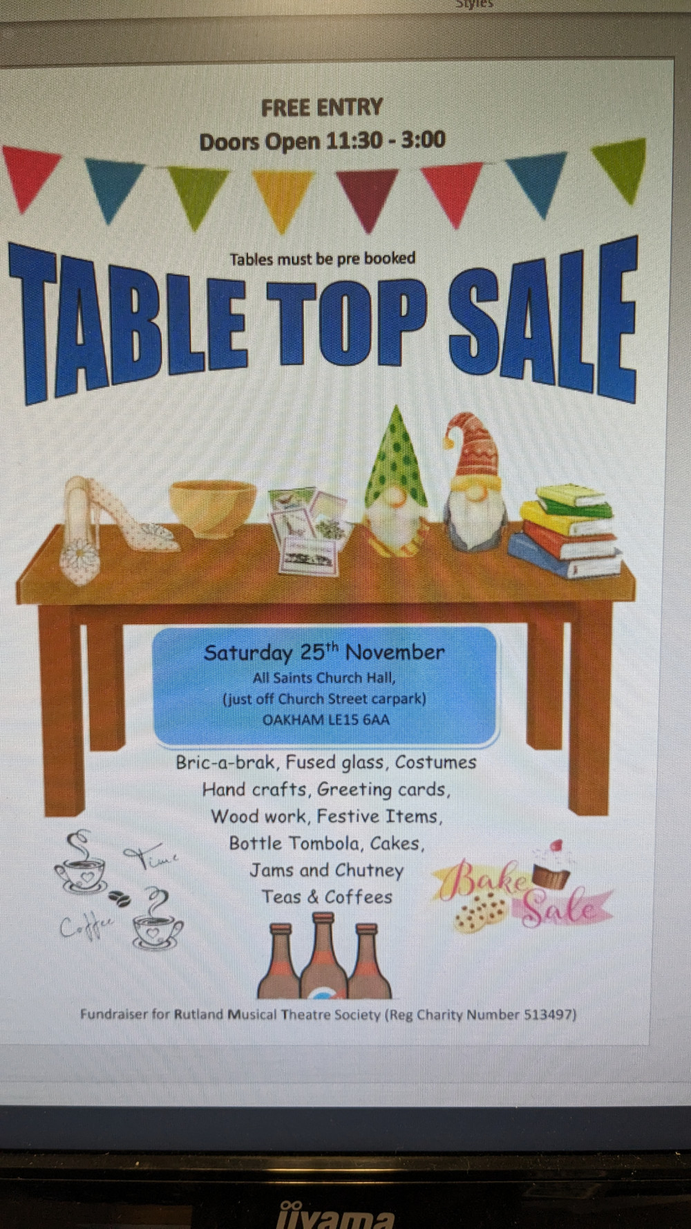 TABLE TOP SALE