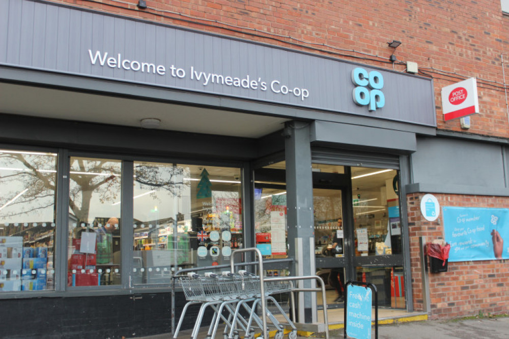 Ivymeade Co-op, on Ivy Road, Macclesfield. (Image - Macclesfield Nub News) 