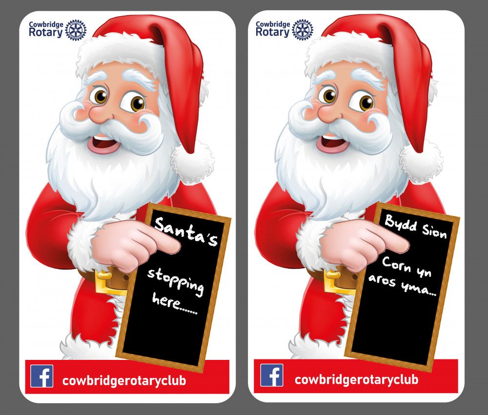 Cowbridge Santa Comes To Town