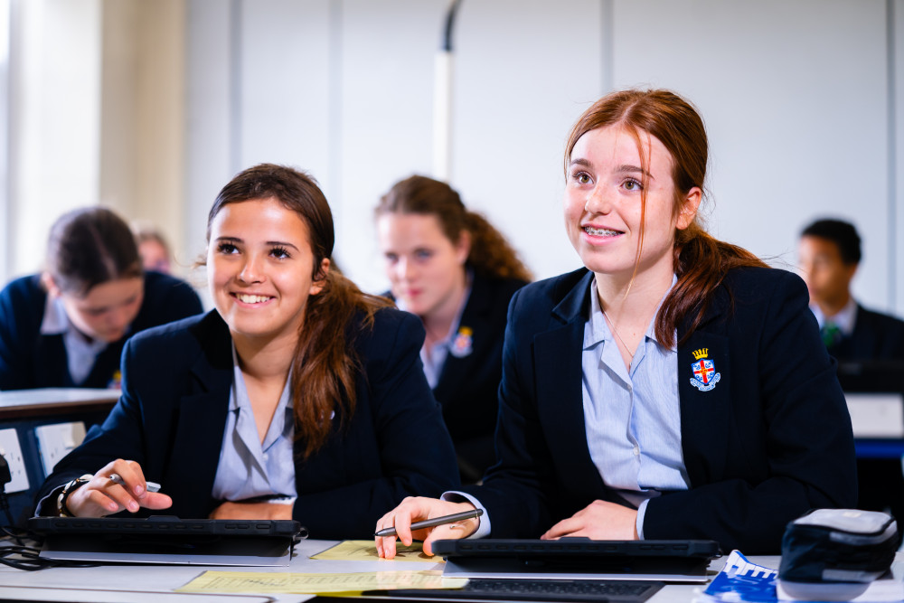 EHS students top of the class (Picture: Tom Super Photography)