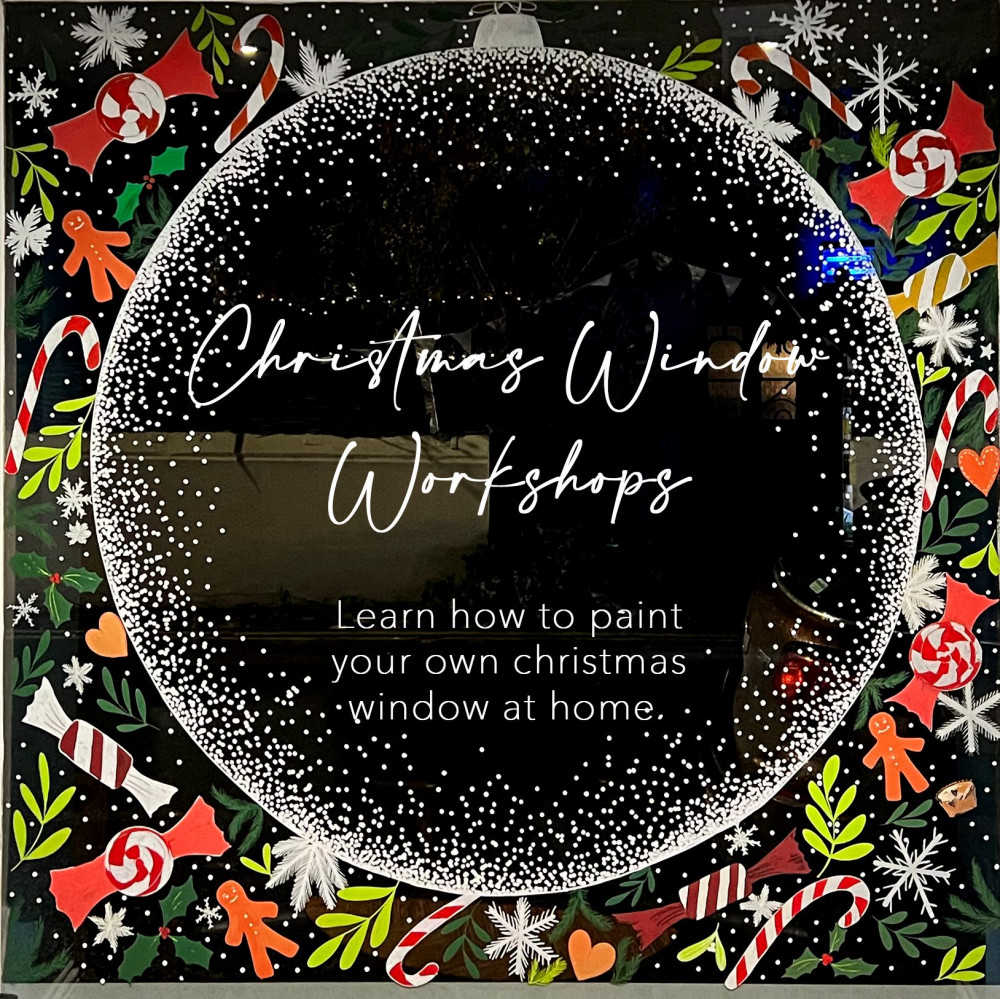 Christmas Window Art Workshop 