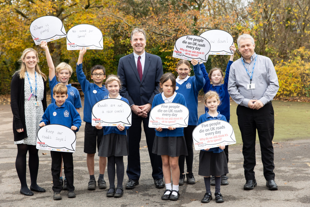 Road safety tips from the kids at Chew Stoke school