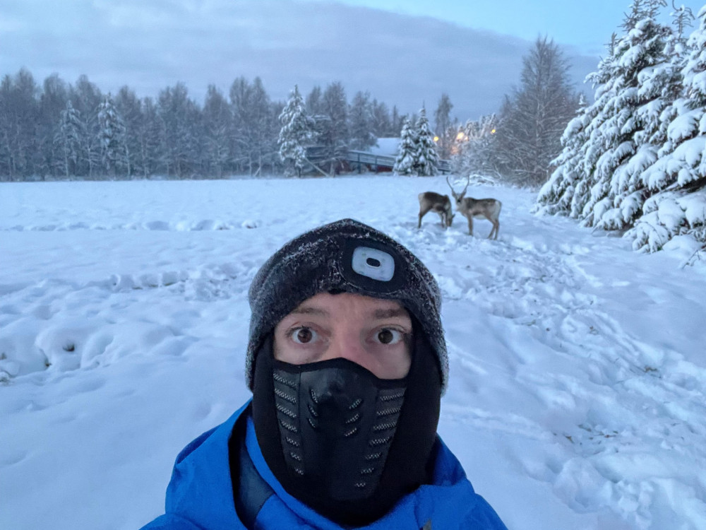 Chris Woolnough, 40, is taking part in the ‘Ice Marathon’ in December running a full 26.2 miles in the coldest place on earth for an autism charity. (Photo: Jan Roberts)