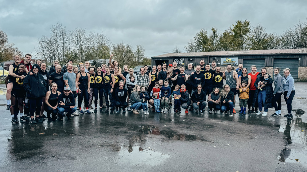 Participants of Rise 2023 at Affinity Wellbeing the first gym to bring Crossfit to Frome in 2015 Participants of Rise 2023 at Affinity Wellbeing the first gym to bring Crossfit to Frome in 2015