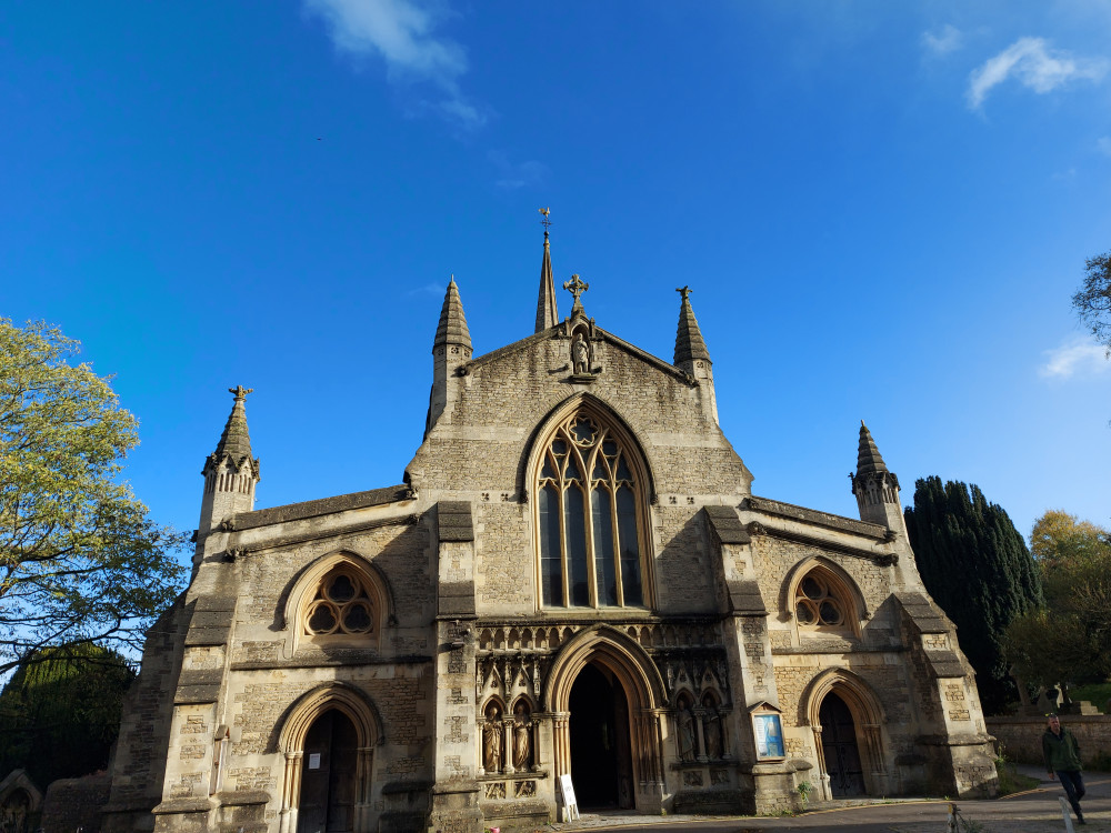 At the heart of Frome St John's Church photo Frome Nub News 