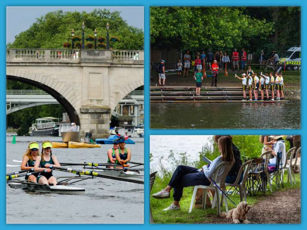 A montage of photos from the 2021 Kingston Regatta (Credit: Ollie G Monk)