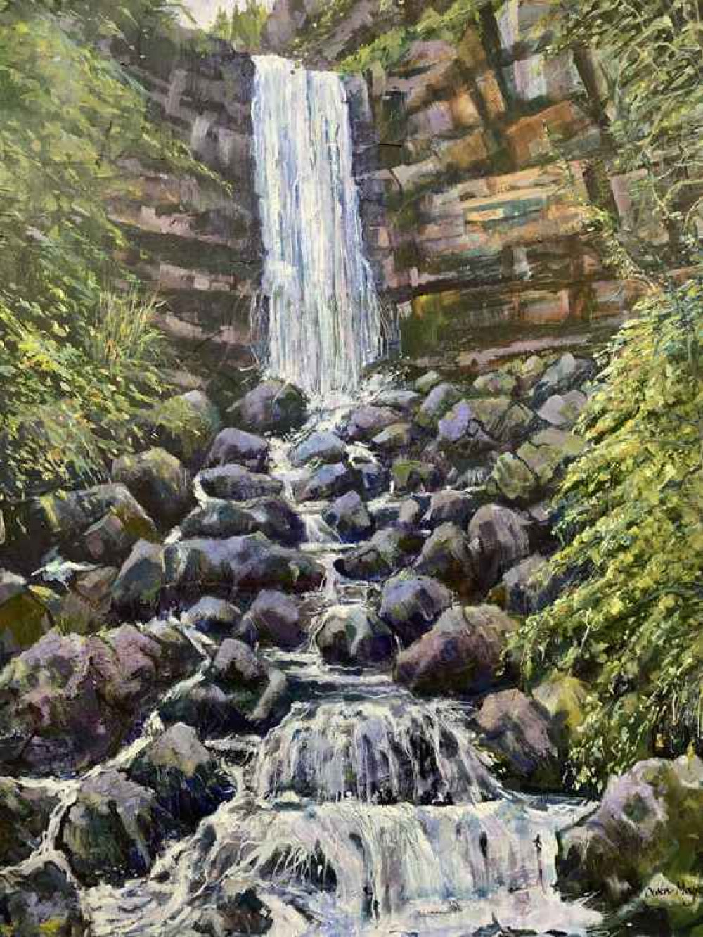'Ashill Falls' by Owen Mageean 'Ashill Falls' by Owen Mageean