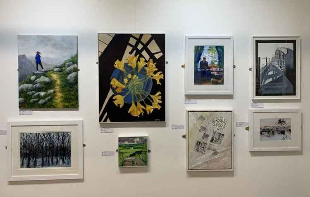 Work from Barbara Lewis, Owen Mageean, Cliff Price, Jayne Kenwright, Roland Brandom and Joan Bradshaw Work from Barbara Lewis, Owen Mageean, Cliff Price, Jayne Kenwright, Roland Brandom and Joan Bradshaw