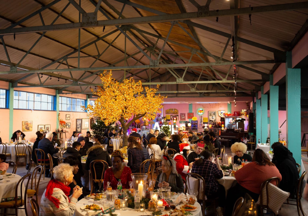 DInner is served on Christmas Day. (Photo: Supplied)