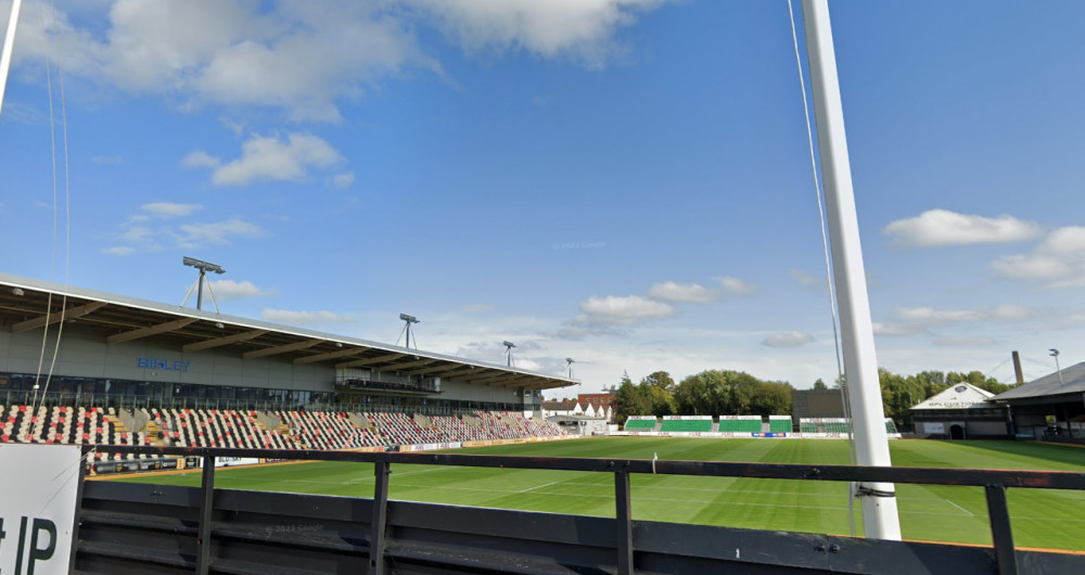 Stockport County suffered a 2-1 defeat to Newport at Rodney Parade - but remain five points clear at the top of the table (Image - Google Maps)