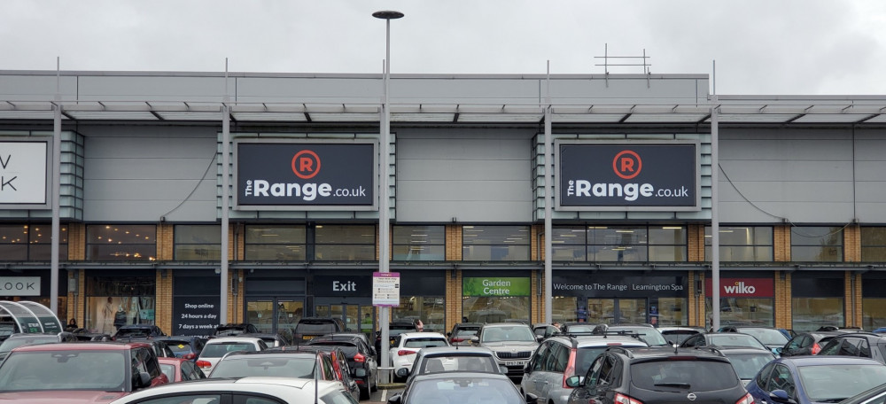 The Range will open at Tachbrook Park Drive on Friday 1 December 2023 (image via Geoff Ousbey)