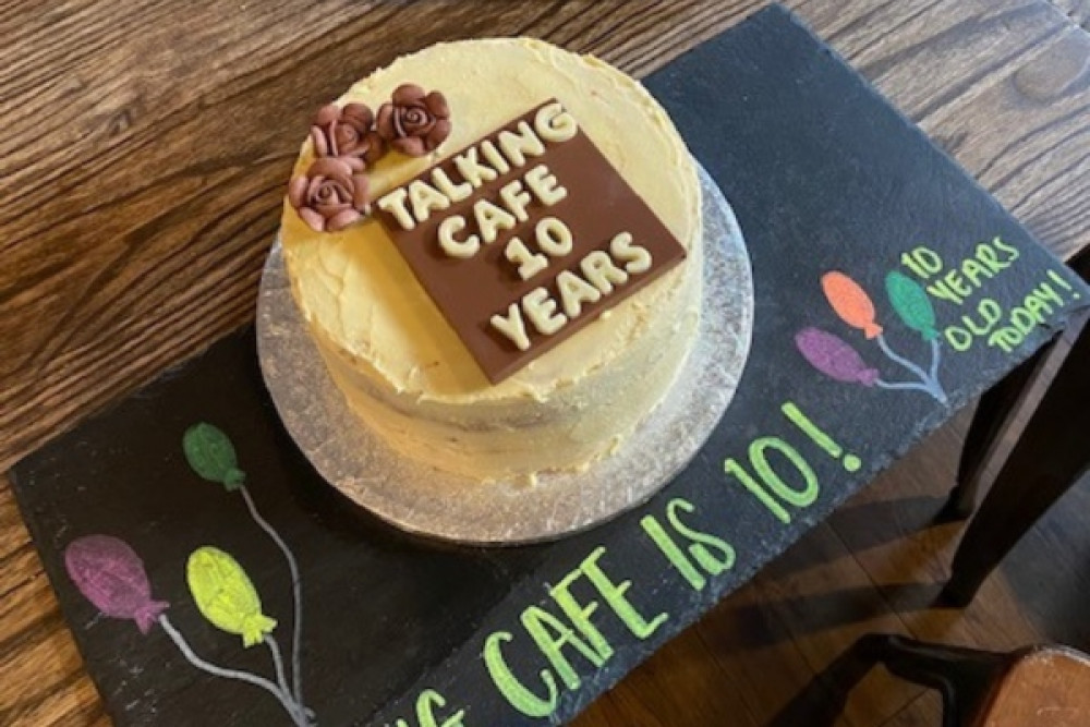 The anniversary celebrations called for cake! The anniversary celebrations called for cake!