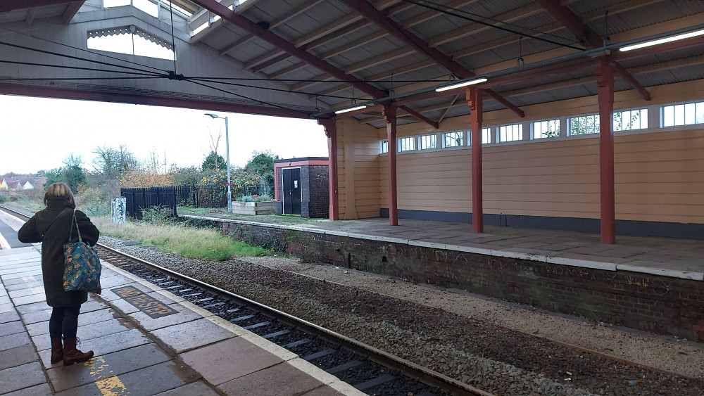 Frome station last week : Photo Frome Nub News 